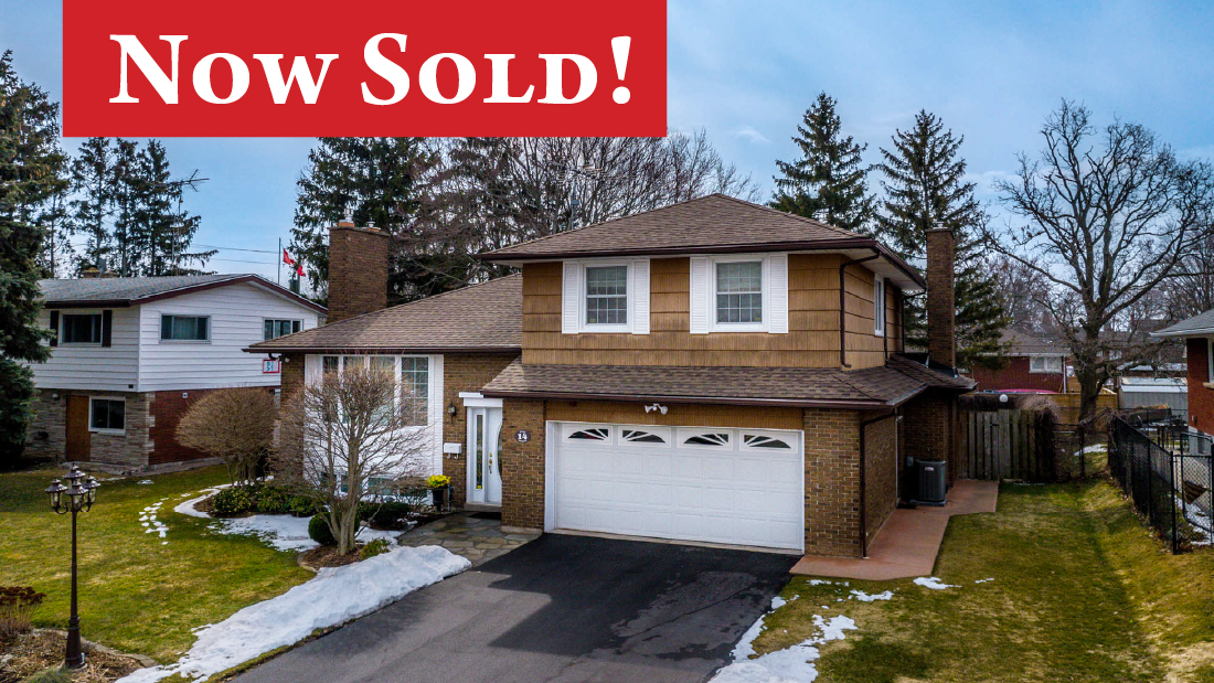 now sold banner on sidesplit for sale by ruzycki real estate