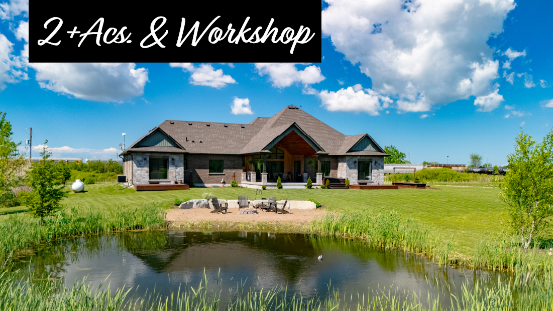2+Acs. & Workshop banner on image of 50765 lambert rd wainfleet for sale by frank ruzycki real estate