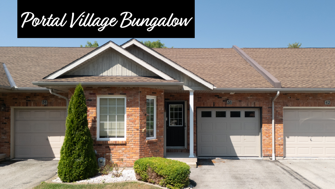 portal village bungalow banner on 38 maple st port colborne for sale by frank ruzycki real estate